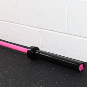 Barra Cerakote Pro 15kg - Agarre Rosa